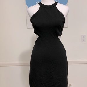 Cut out mini dress